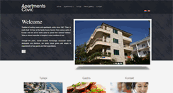 Desktop Screenshot of apartments-tucepi.info