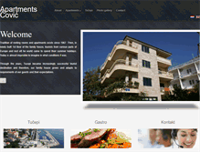 Tablet Screenshot of apartments-tucepi.info